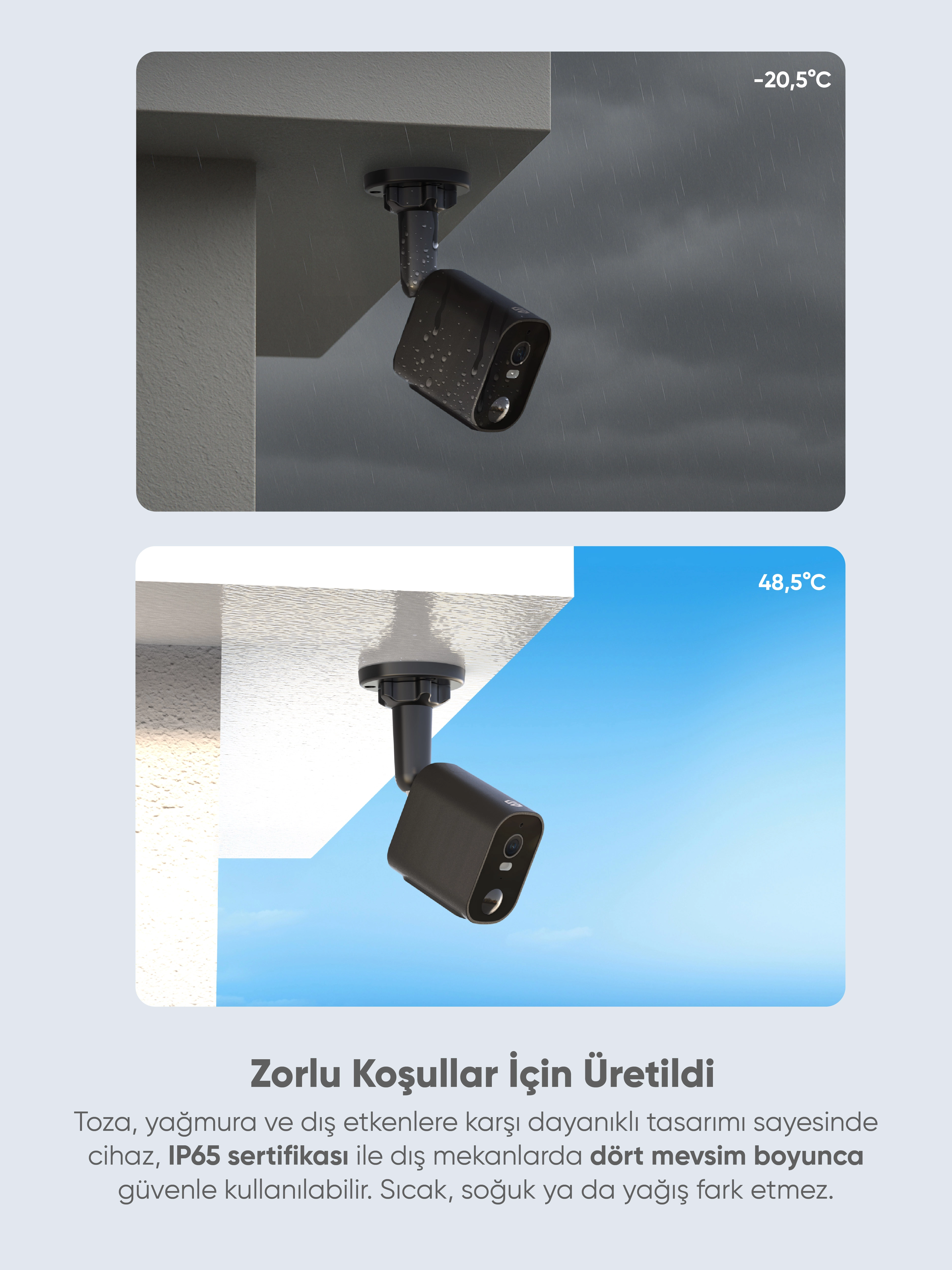 Akıllı Dış Mekan Kamerası - Robot Süpürge ve Akıllı Ev Sistemleri