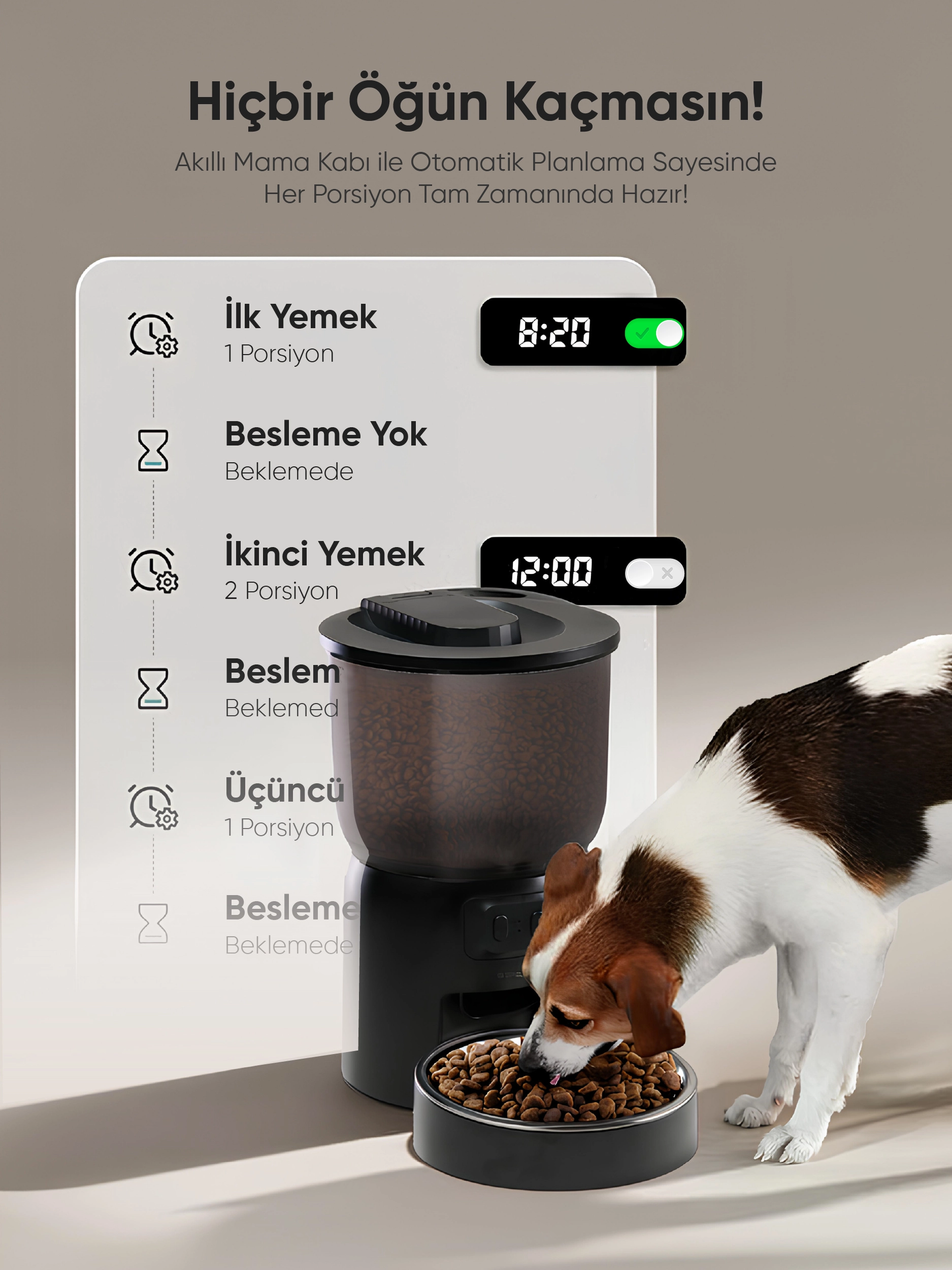 Akıllı Mama Kabı - Robot Süpürge ve Akıllı Ev Sistemleri
